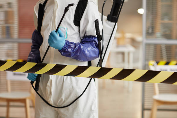 Professional Blood Cleanup technician working in Mapleton, MN
